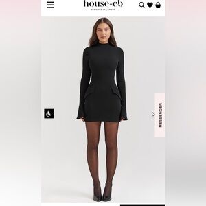 House of CB Black Dress